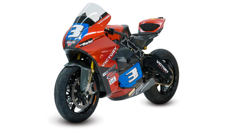Illustration for article titled Victory Will Race A De-Tuned Brammo At The Isle Of Man